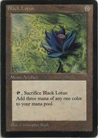 Black Lotus trading card